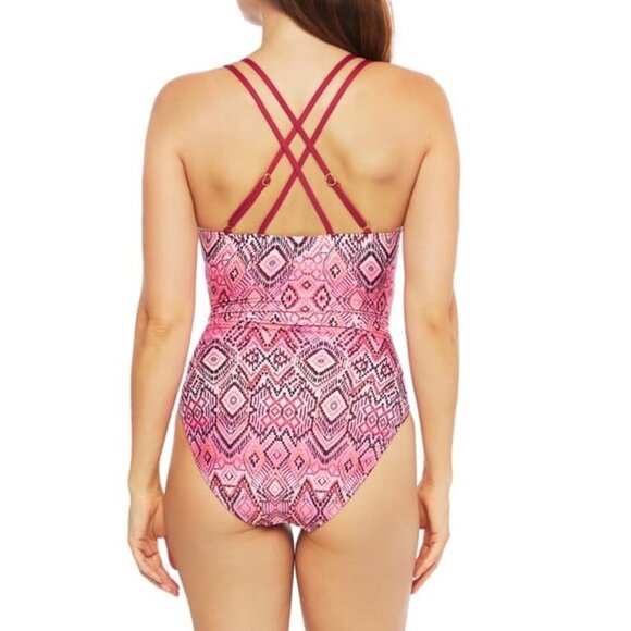 💥 La Blanca Idealist Surplice Swimsuit - Picture 2 of 6